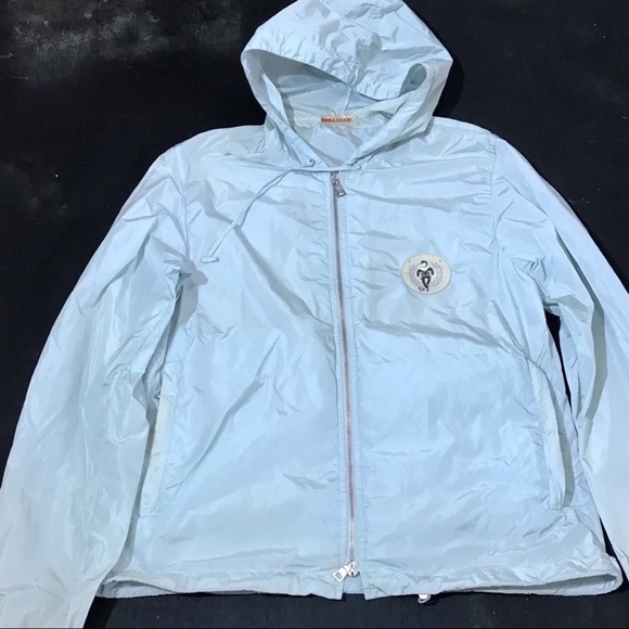light blue prada jacket